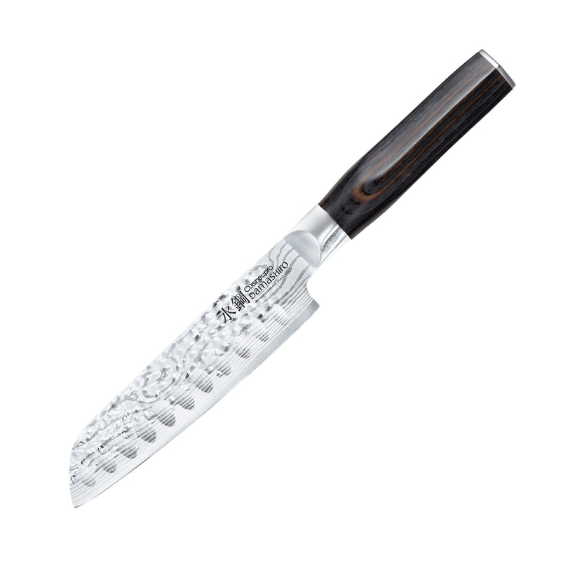 PRO DAMASHIRO EMPEROR SANTOKU 12CM TRY ME KNIFE B4U6