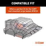 18218 Elastic Cargo Net with Hooks for Roof Basket, 44 x 36-in J8J3 - product image 5