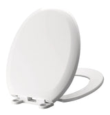 Plastic Slow Close Round Toilet Seat, Antibacterial I9Y5 - product image 1