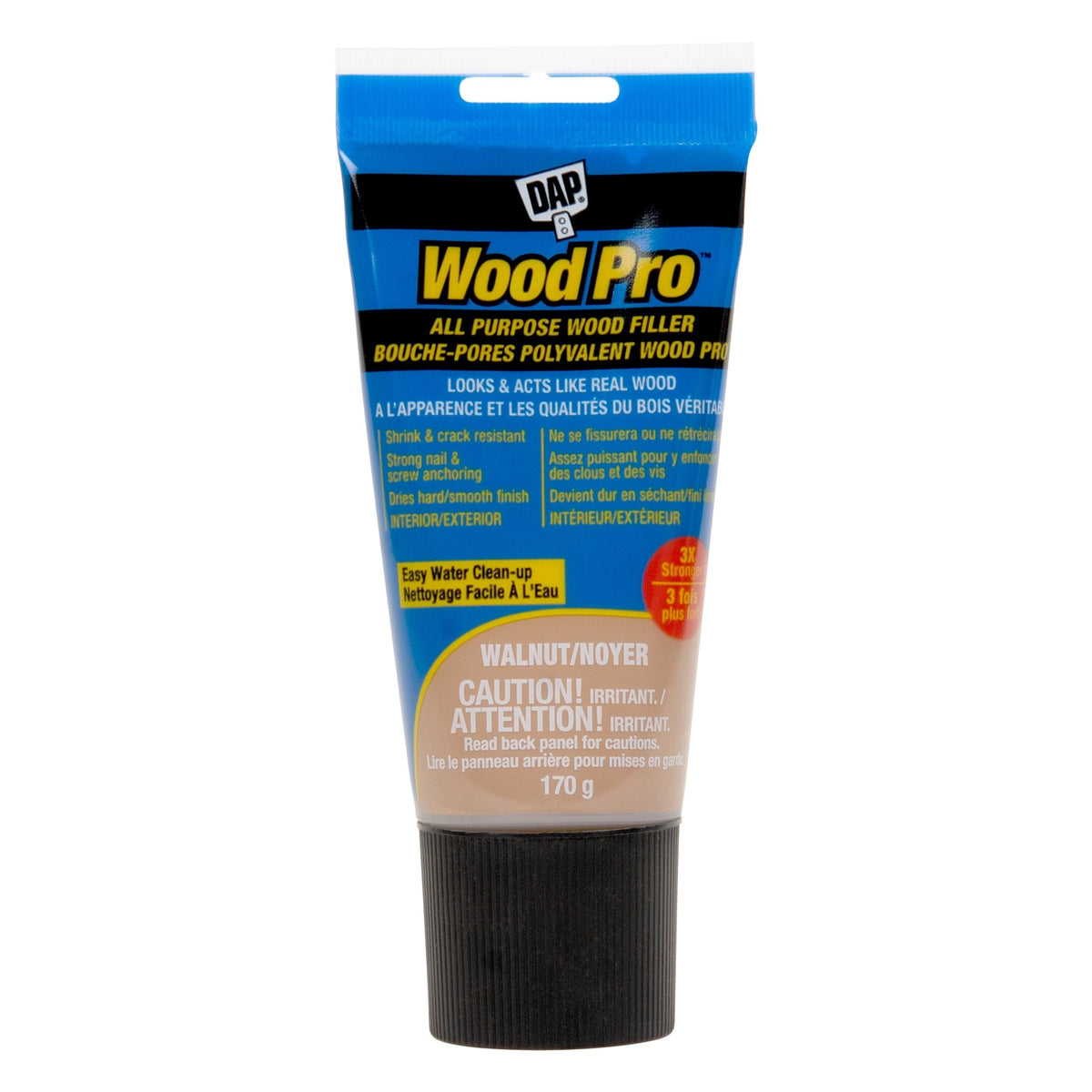 WOODPRO All Purpose Wood Filler, Walnut, 170-g O0T1 - product image 1