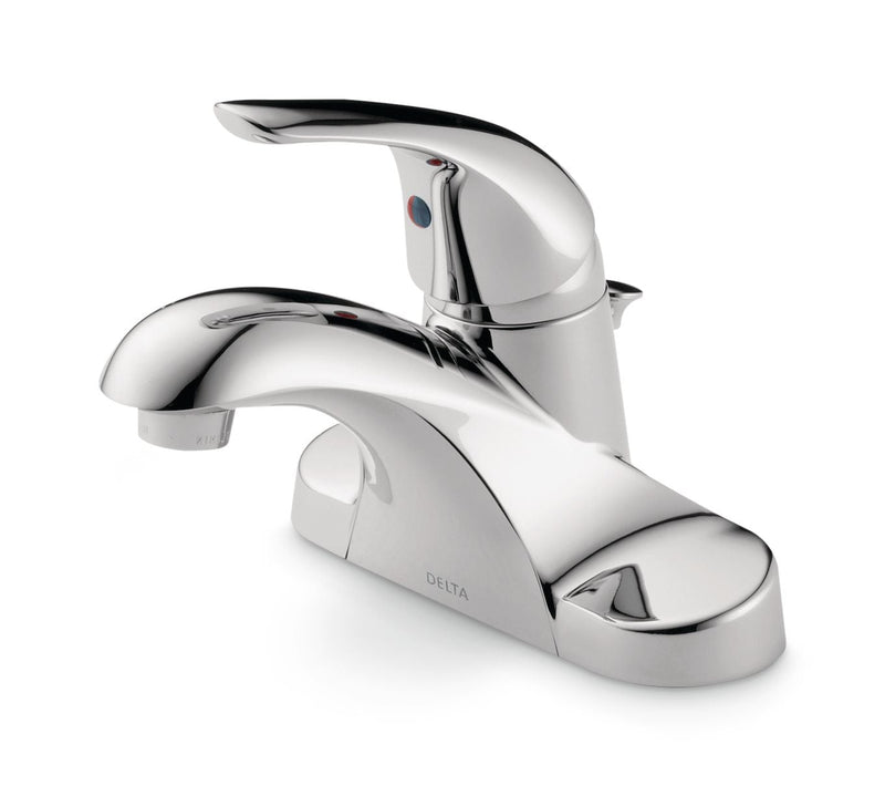 Faucet Principals Single Handle Bathroom Sink Faucet, WaterSense Certified, Chrome O0V2