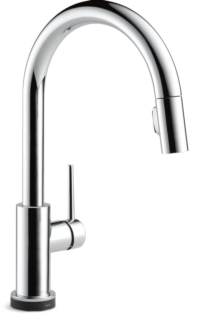 Trinsic Faucet Single Handle High Arc Pull Down Kitchen Faucet Y9J5