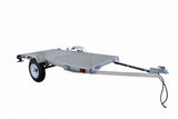 DK2 4x8-ft Single-Axle Galvanized Folding Utility Trailer G7W8 - product image 1