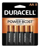 Coppertop AA Alkaline Batteries, All Purpose, 8-pk G0J5 - product image 1