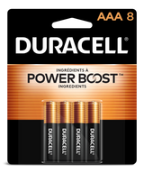 Coppertop AAA Alkaline Batteries, All Purpose, 8-pk Z8W6 - product image 1