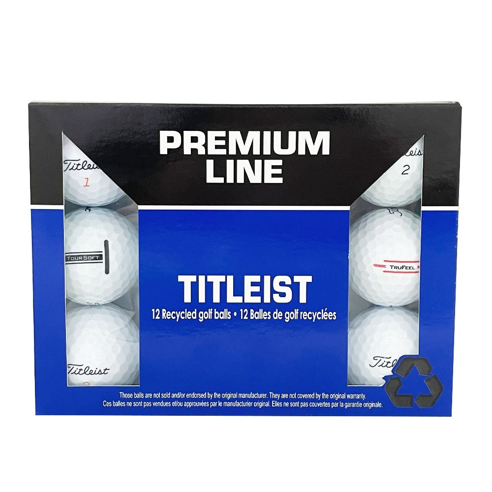 Premium Line Titleist Recycled Gold Balls, White, 12-pk F2L1 - product image 1