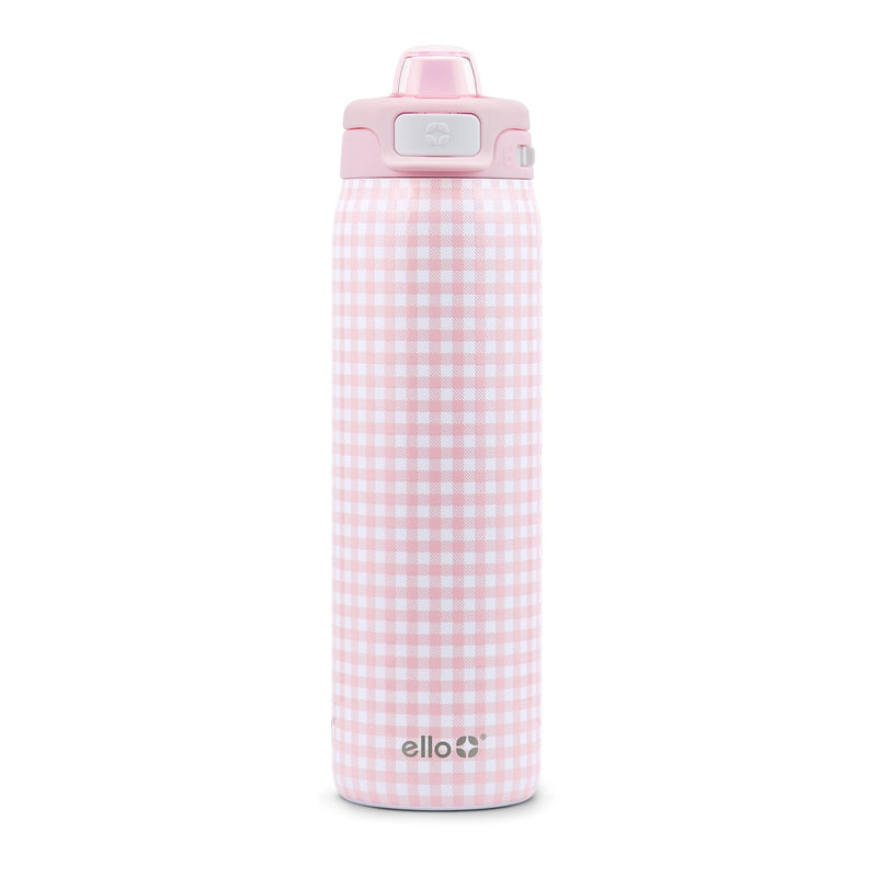 Pop & Fill Insulated Stainless Steel Kids' Water Bottle with Dual Sip & Chug Lid, Various Colours, 18-oz O7M9