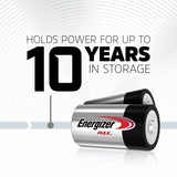 Max 2-pk D Alkaline Batteries, Long Lasting, All Purpose U4J1 - product image 4