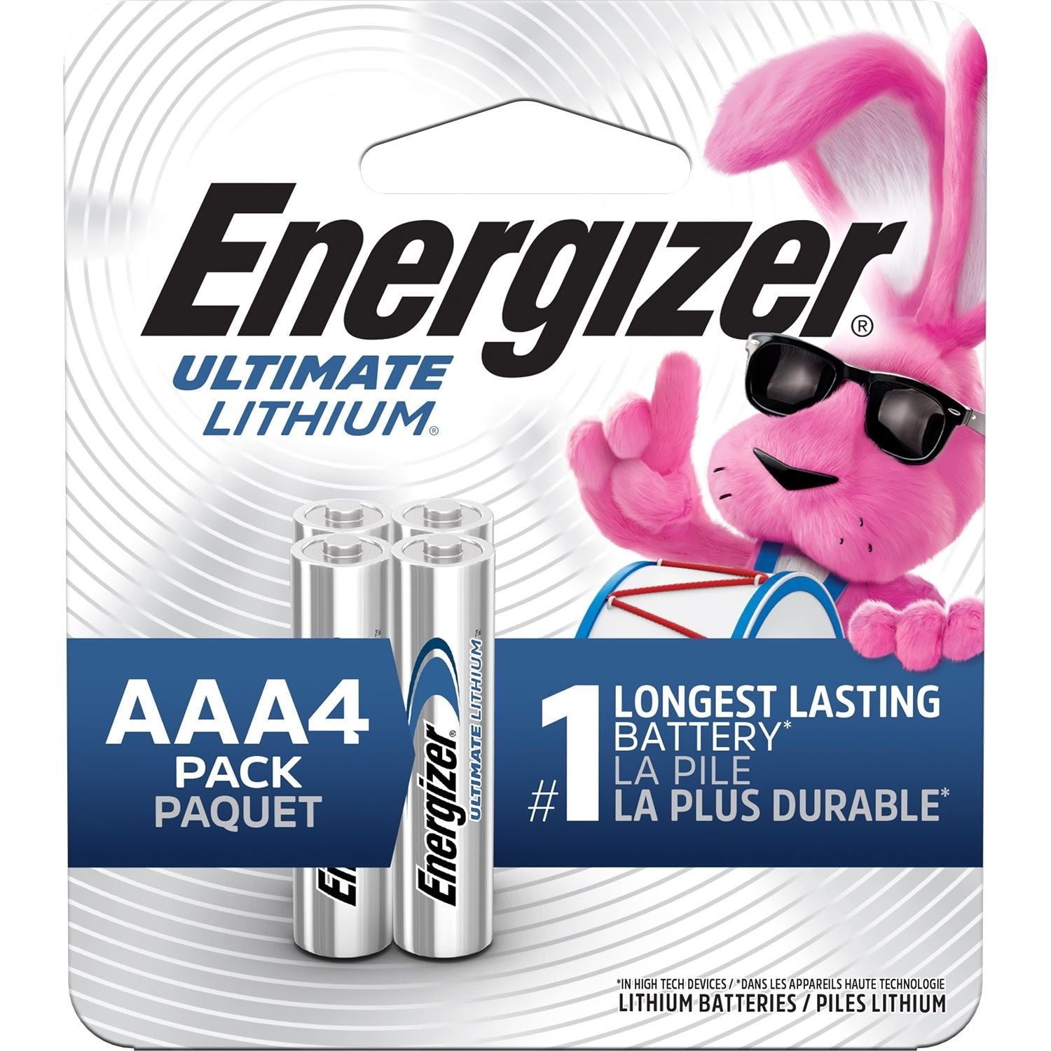 Ultimate Lithium AAA Batteries, 4-pk K7I9 - product image 1