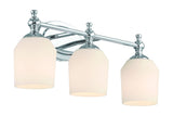 3 Light Vanity Light with Etched Shades A3Z6 - product image 1