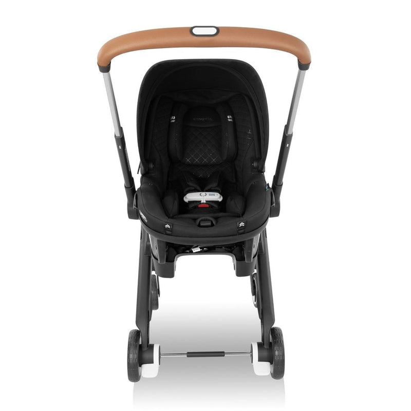 Gold Shyft DualRide Travel System (Green and Gentle), Black I1W1