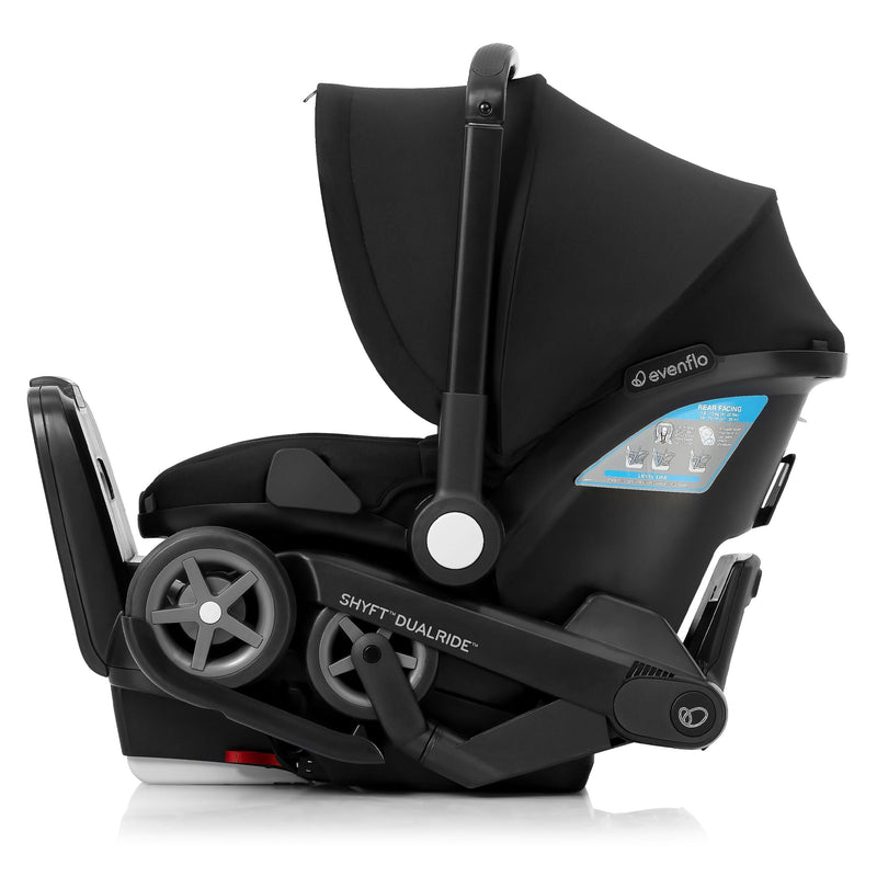 Shyft DualRide Infant Car Seat and Stroller, Black M5X0