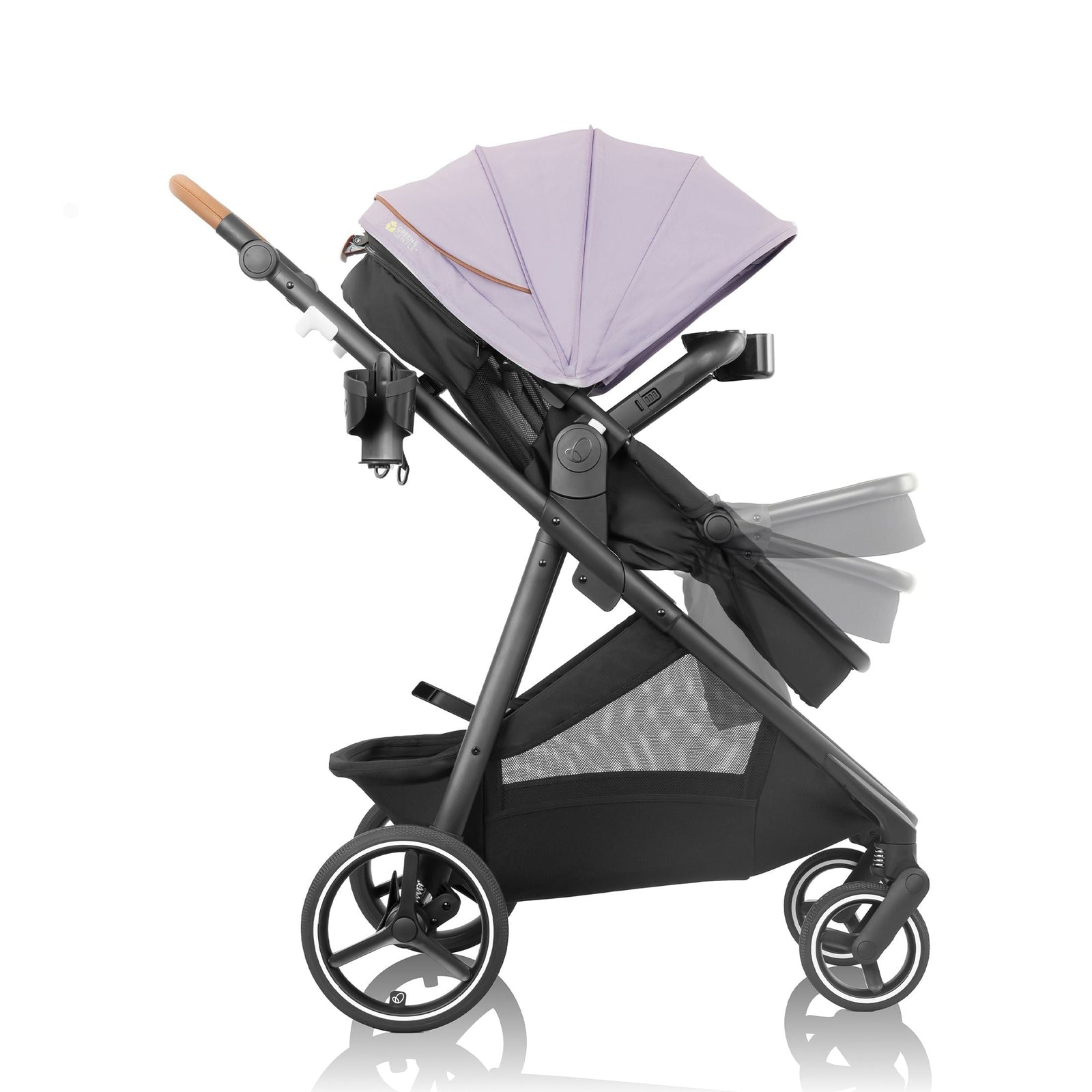 Shyft Intuiti+ Stroller withGreen and Gentle Purple I4P2 - product image 1