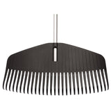 Heavy-Duty Resin Tines Aluminum Leaf Rake, 24-in B3L0 - product image 4