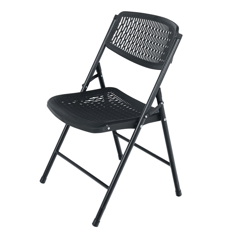 Fabric Flex Chair, Compact & Portable, Black M7N0