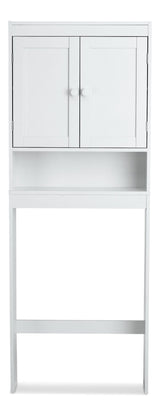 Orleans 2-Door Over-The-Toilet Spacesaver Bathroom Storage Cabinet, White Z4Q1 - product image 1