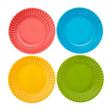 Outdoor Sustainable Dinner Plates, 4-pk, Assorted A8W6 - product image 1