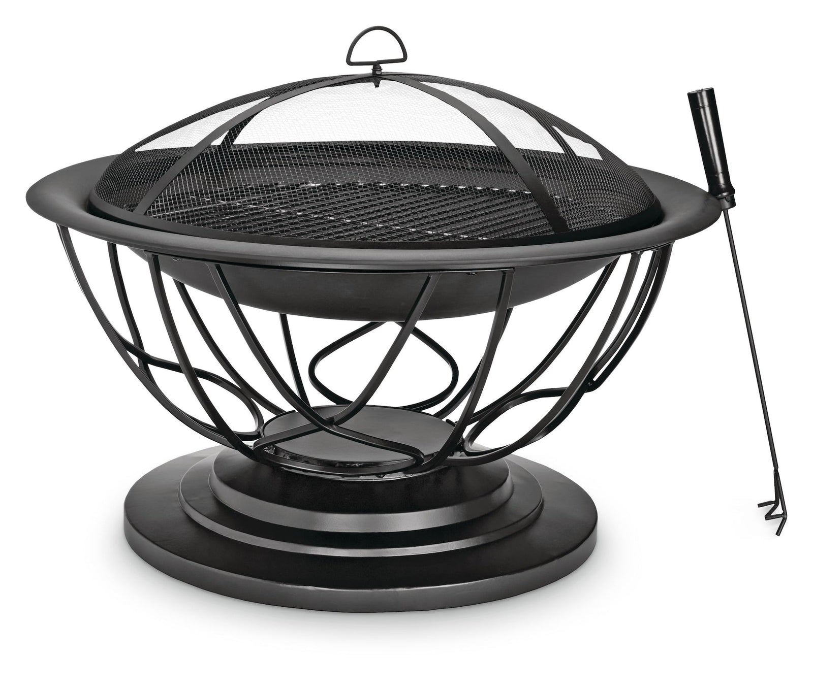 Savona Round Wood-Burning Outdoor Fire Bowl/Fire Pit, 29.5 x 20-in U0D7 - product image 1