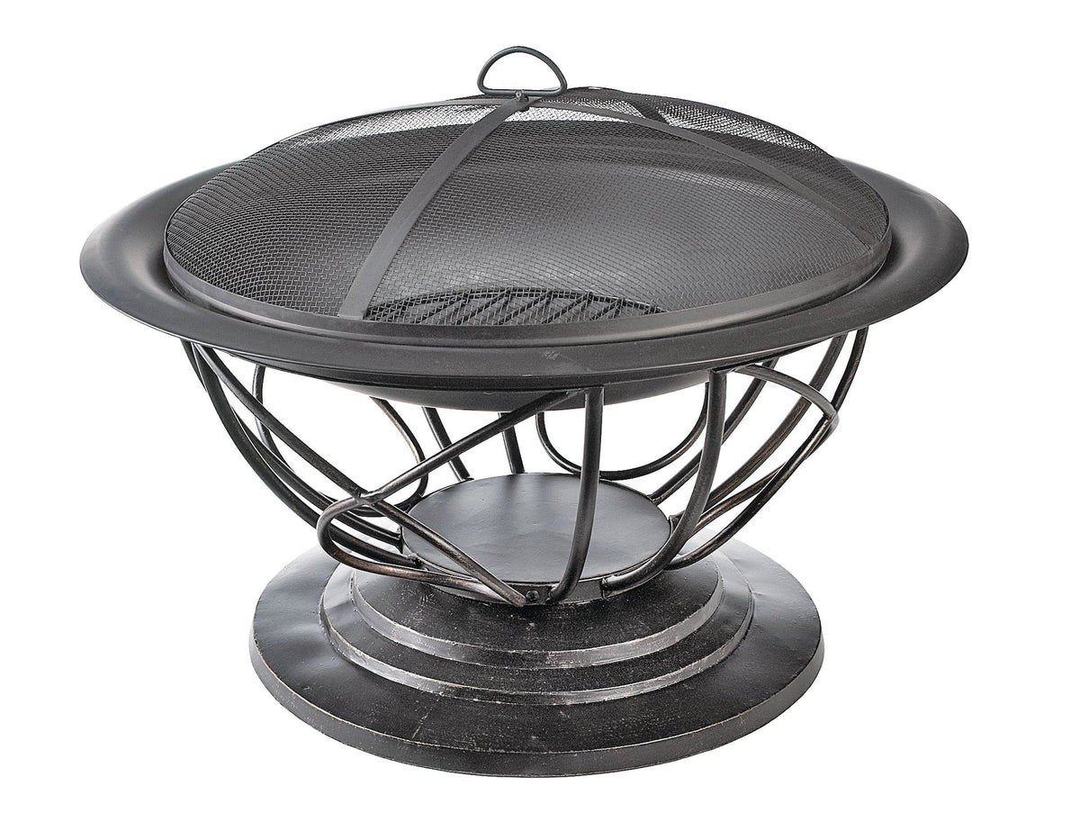 Savona Round Wood-Burning Outdoor Fire Bowl/Fire Pit, 29.5 x 20-in U0D7 - product image 2