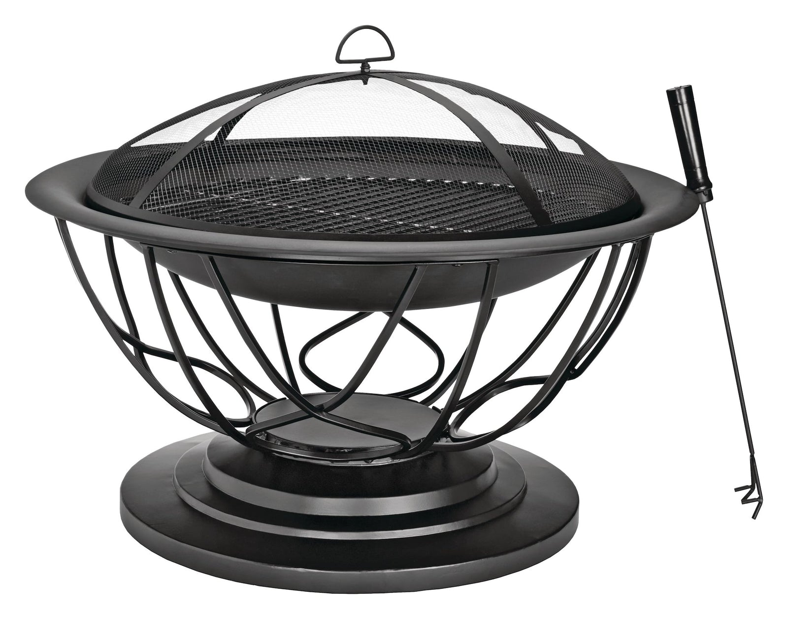 Savona Round Wood-Burning Outdoor Fire Bowl/Fire Pit, 29.5 x 20-in U0D7 - product image 3