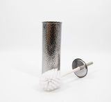 Stainless Steel Compact Long Reach Toilet Brush, Hammered Finish N2D2 - product image 2