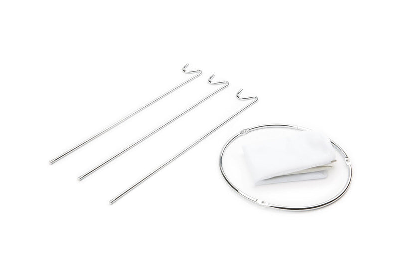 Jelly Strainer Set with Metal Stand & Reusable Bag I6N3