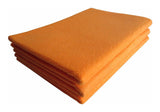 All-Purpose Machine Washable Synthetic Giant Shammy Towel, Orange, 3-pk P4A9 - product image 1