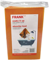 All-Purpose Machine Washable Synthetic Giant Shammy Towel, Orange, 3-pk P4A9 - product image 2