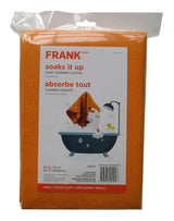 All-Purpose Machine Washable Synthetic Giant Shammy Towel, Orange, 3-pk N7F6 - product image 5