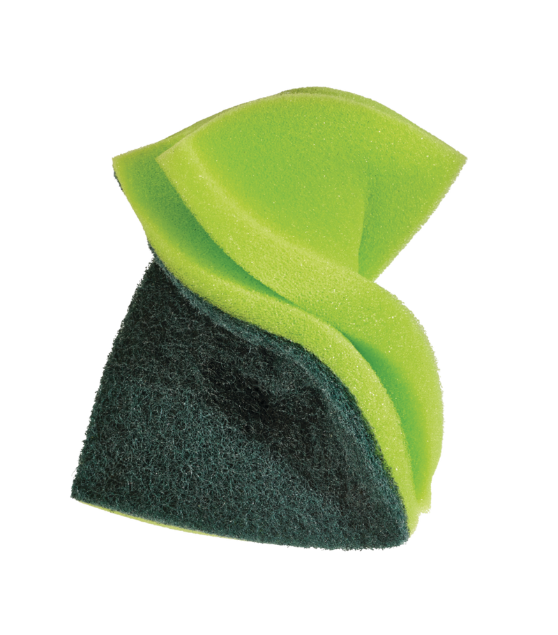 Heavy-Duty Dual Side Scrub Sponge & Pad, 6-pk A6G0