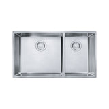 18-Gauge Stainless Steel Double Sink, 31x18-in G4C3 - product image 1