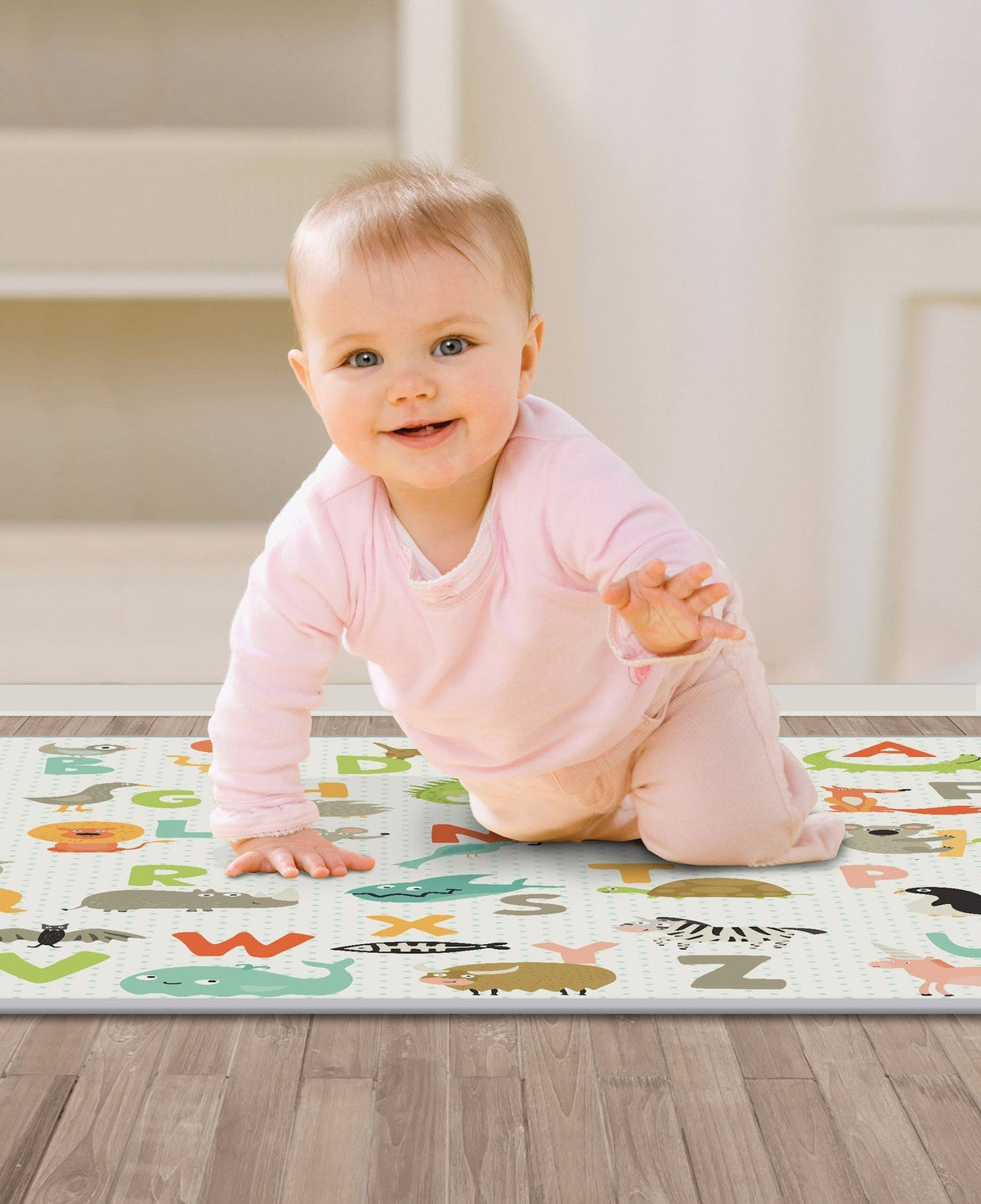 Foldable Double-Sided Play Mat for Kids, 59 x 71-in N8X5 - product image 8