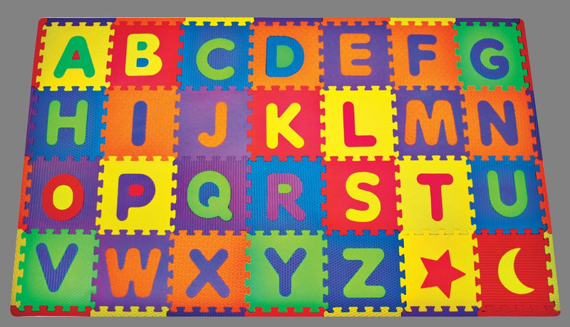 Pop-Out Alphabet Play Floor Mat, 78-pc, 7 x 4-ft, Ages 2+ K2B4