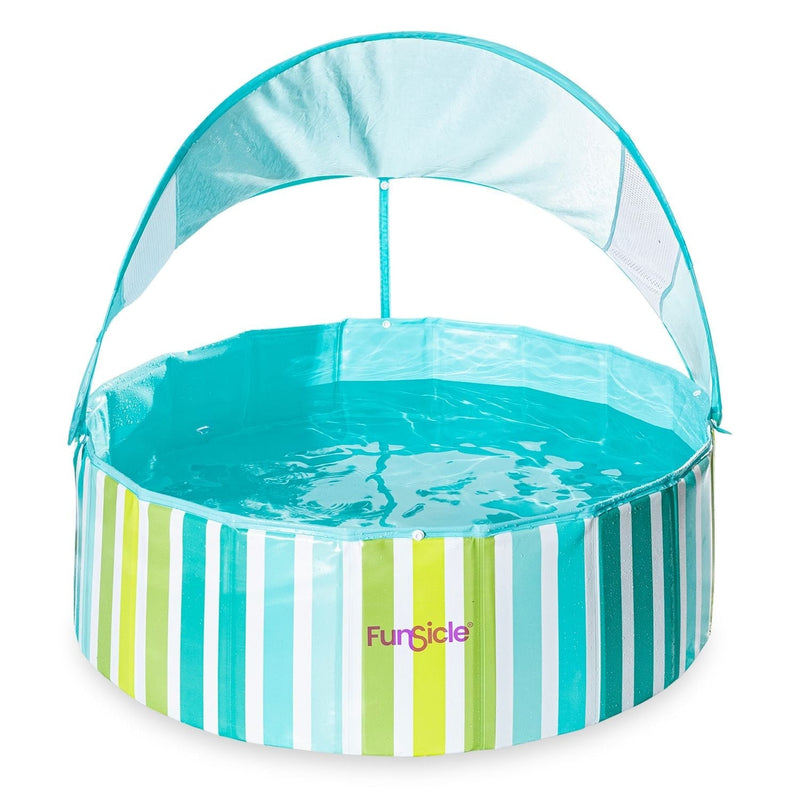 Shaded Striped Fun Fold Pool, Ages 2+ C6A6