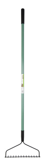Garden Club Fibreglass 14-Tine Garden Bow Rake with 6-in Cushion Grip A6M8 - product image 1