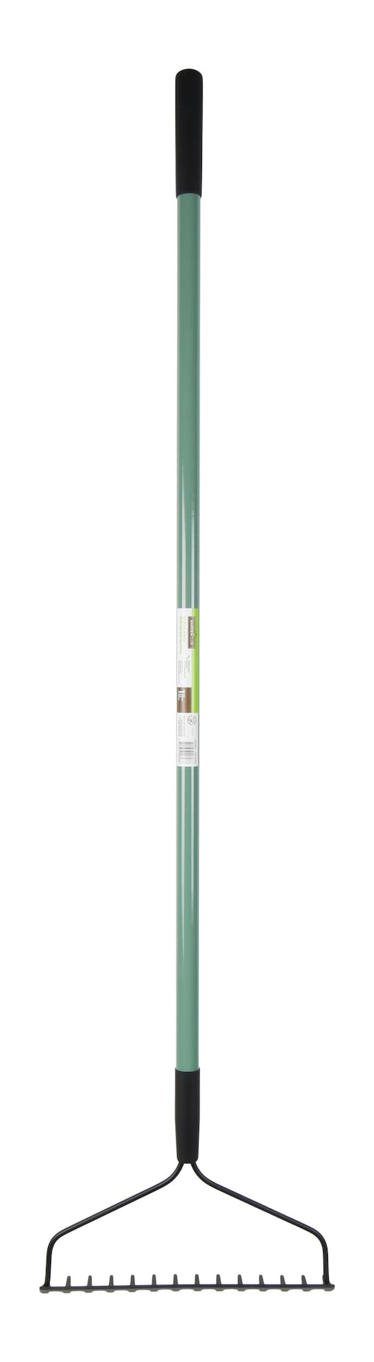Garden Club Fibreglass 14-Tine Garden Bow Rake with 6-in Cushion Grip A6M8 - product image 1
