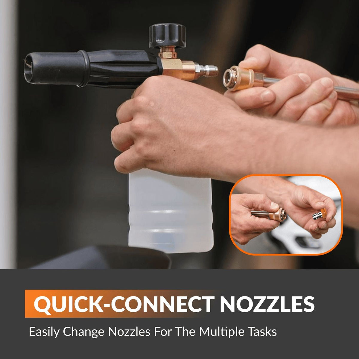 Tools Grandfalls G20 Wall Mounted 1900 PSI 2.2 GPM Brushless Electric Pressure Washer with 65-ft Retractable Hard Hose Q3T4 - product image 4