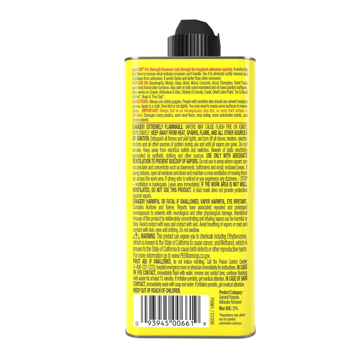 Off Pro Strength Remover Multi-Purpose Household Spot & Stain Cleaner, 177-mL E8Z6 - product image 2