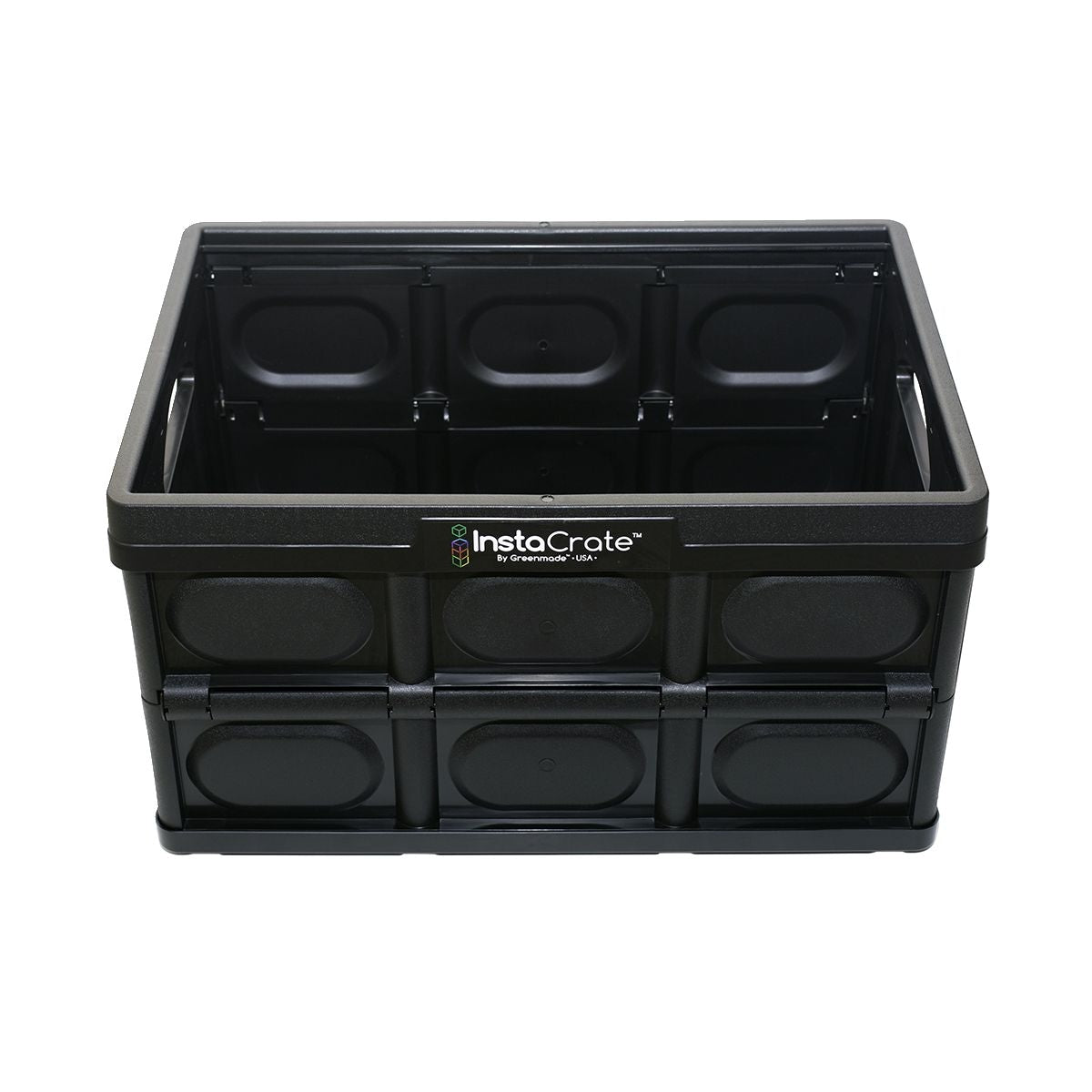 Lightweight Collapsible Storage Crate, 46-L R0H8 - product image 1