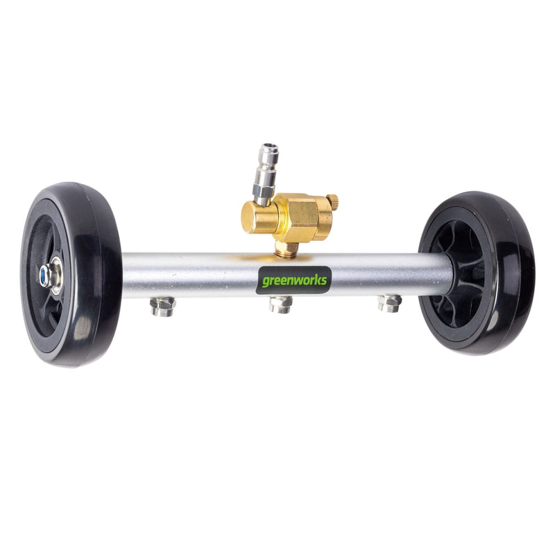 2-in-1 Water Broom & Undercarriage Cleaner, Pressure Washer Attachment V6Q2