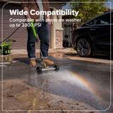 2-in-1 Water Broom & Undercarriage Cleaner, Pressure Washer Attachment V6Q2 - product image 3