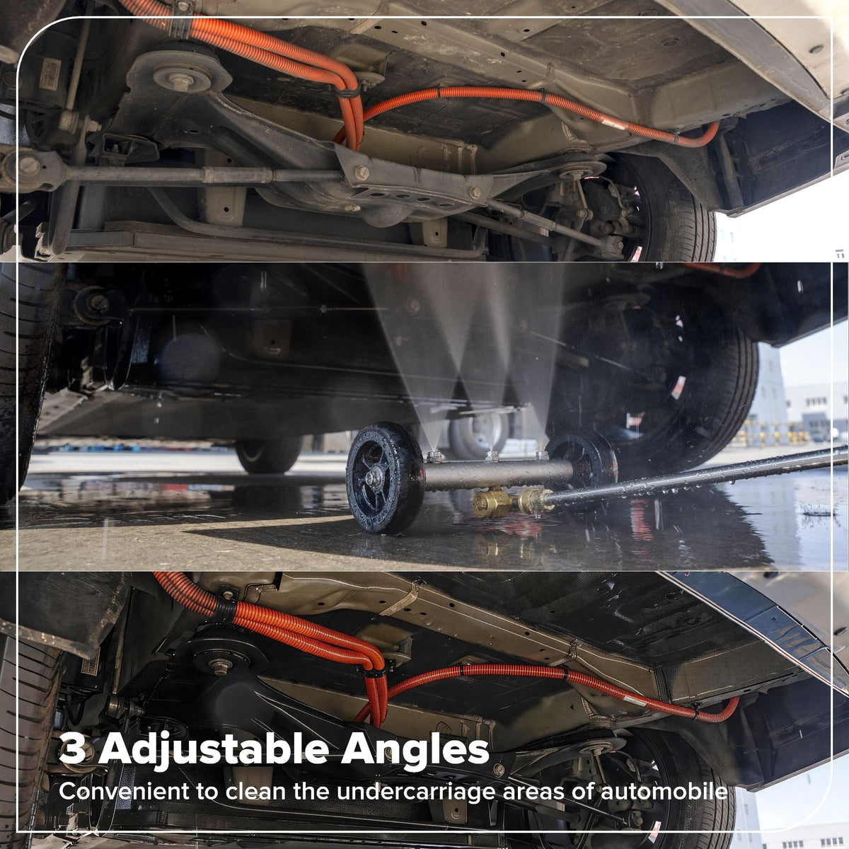 2-in-1 Water Broom & Undercarriage Cleaner, Pressure Washer Attachment Z2K2 - product image 4