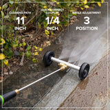 2-in-1 Water Broom & Undercarriage Cleaner, Pressure Washer Attachment Z2K2 - product image 5