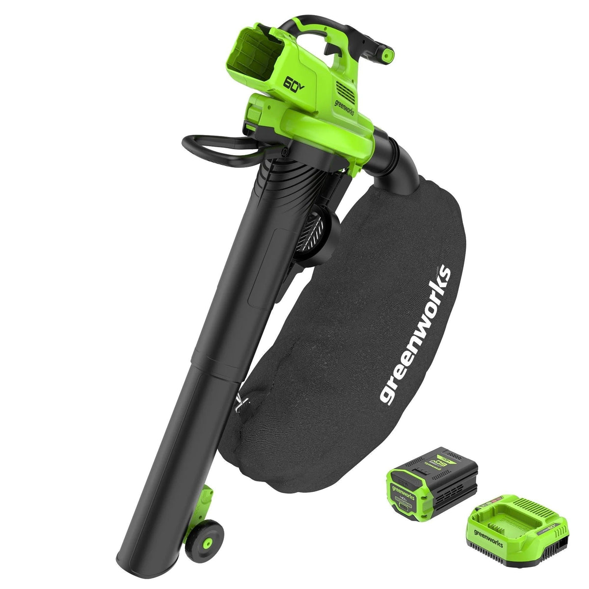 60V 520 CFM/240 MPH Blower Vacuum with 4Ah Battery V3X1 - product image 2