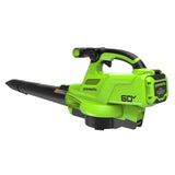 60V 520 CFM/240 MPH Blower Vacuum with 4Ah Battery E7H3 - product image 4