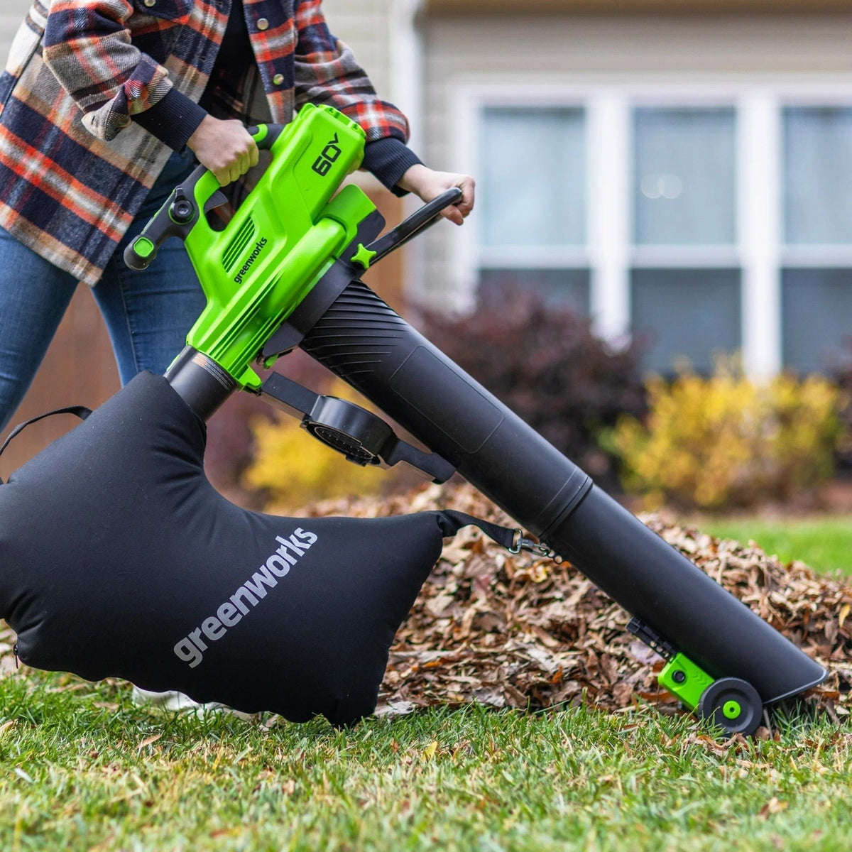 60V 520 CFM/240 MPH Blower Vacuum with 4Ah Battery V3X1 - product image 7
