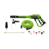 Deluxe Metal Gun & Hose Kit, Includes 7-Piece Nozzle Kit, Turbo Nozzle & Foam Cannon X0B3 - product image 1