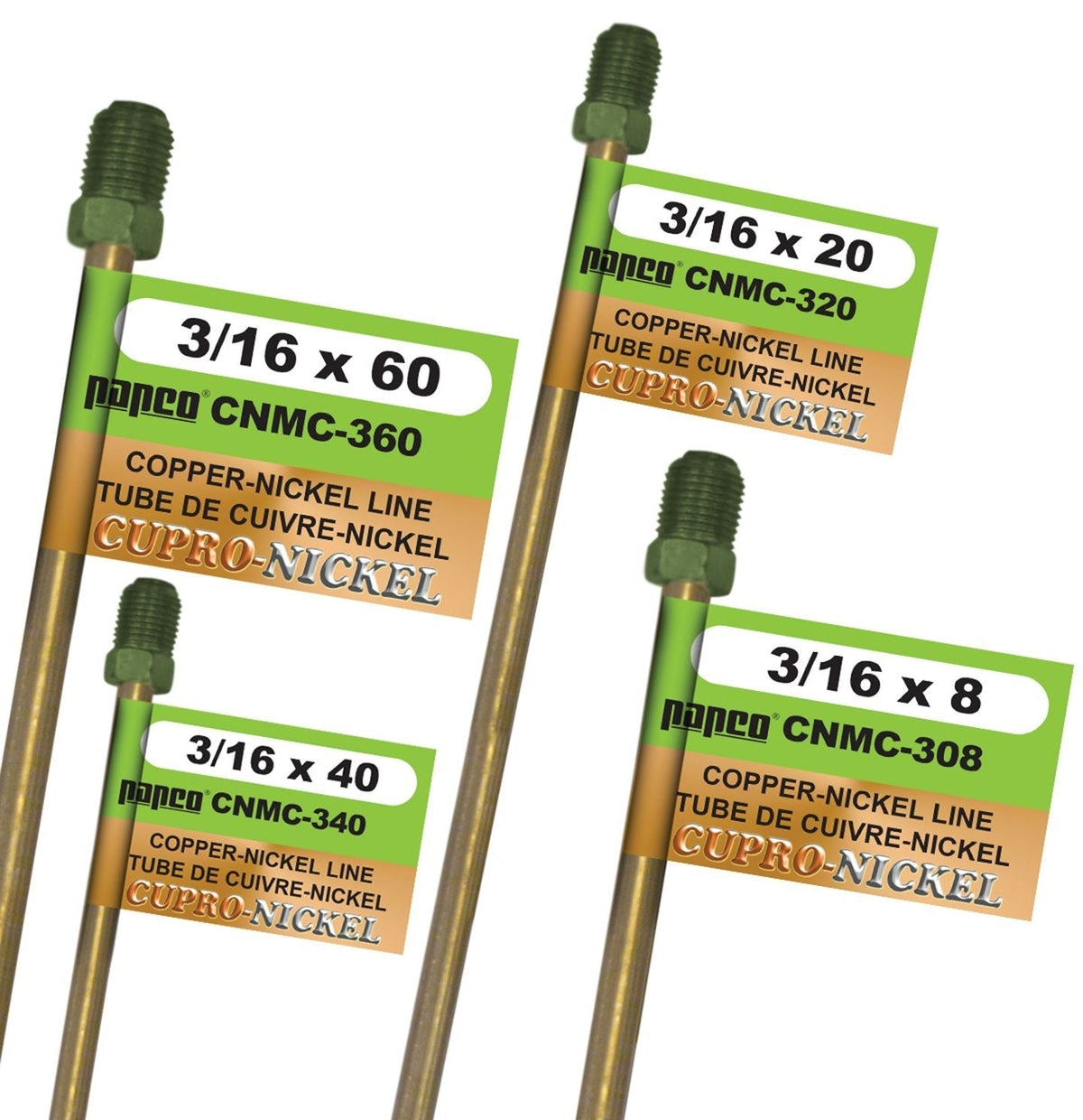 CNMC320 Nickel Brake Line, European, 20 x 3/16-in Please make sure this part fits your need G6D7 - product image 1