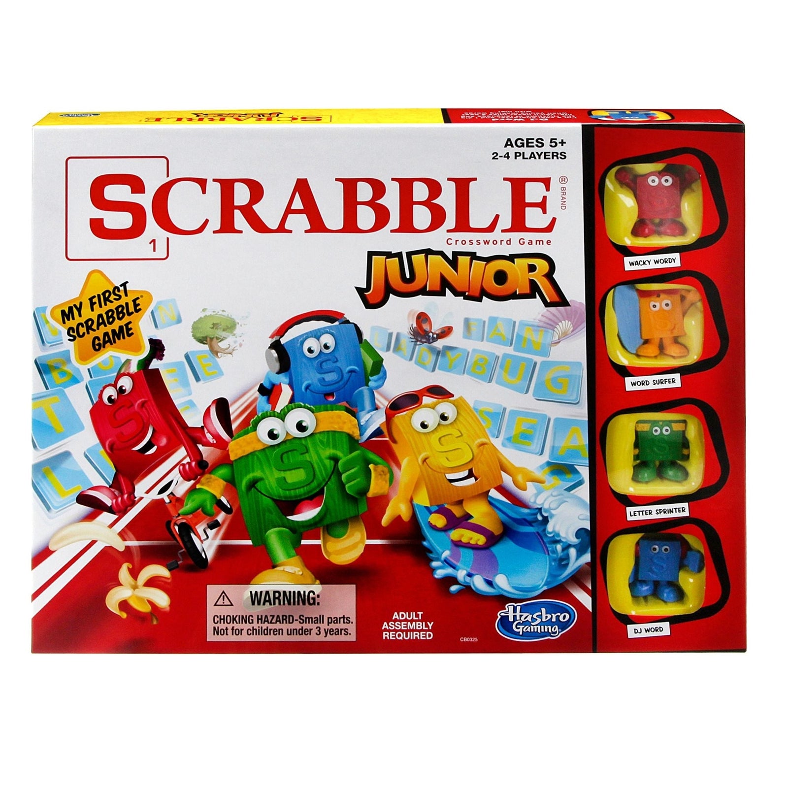 Games Scrabble Junior 2-4 Player Board Game, English/French, Ages 5+ M3P5 - product image 1