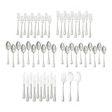 Metrona Flatware Set, Serves 10, 53-pc, Dishwasher Safe K2O9 - product image 1